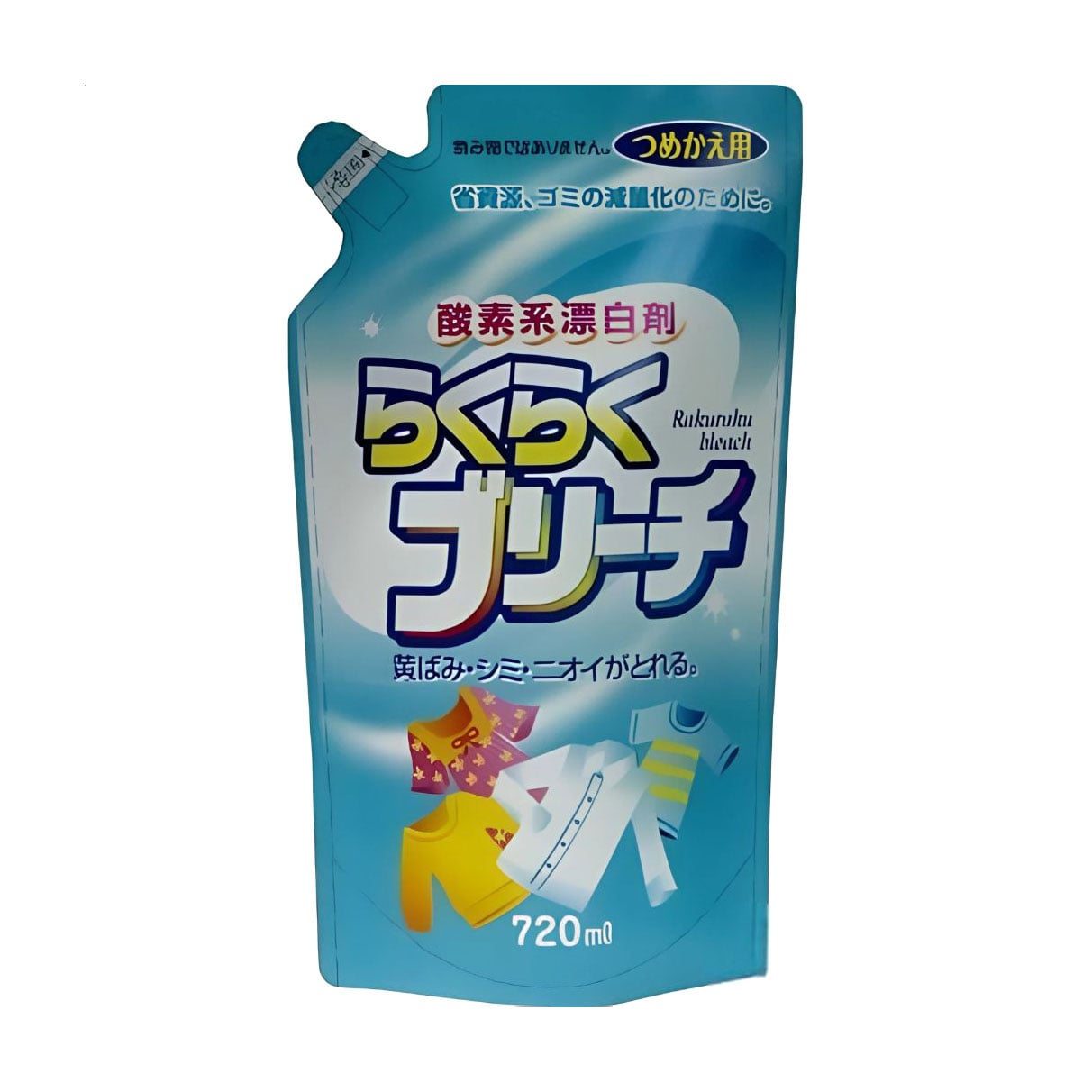 Кисневий відбілювач для одягу Rocket Soap Bleach for Clothes, 720 мл (дойпак)